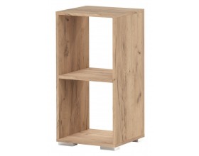 Стеллаж Куб 2 "ГРЕТТА" Дуб Крафт золотой 