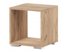 Стеллаж Куб 1 "ГРЕТТА" Дуб Крафт золотой