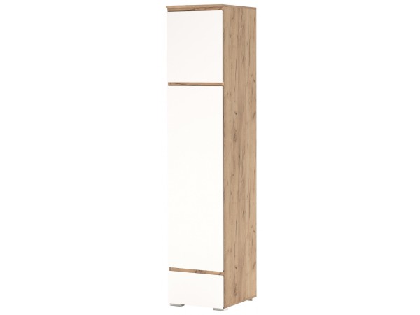 Пенал с ящиком Д2С1Я "ГРЕТТА" Дуб Крафт золотой-Белый