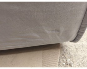 Уценка! Без гарантии! Угловой диван NORD 2.0 велюр MONOLIT Сталь