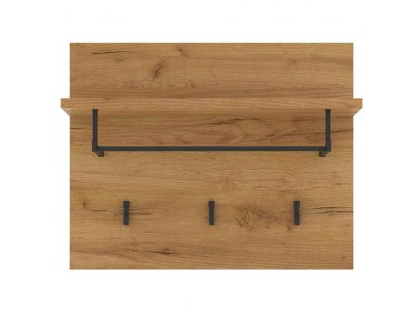 Вешалка 500 "ГРЕТТА" Дуб  Крафт золотой