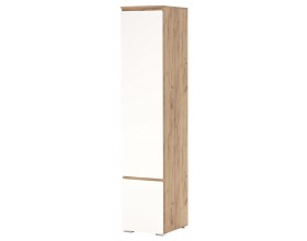 ГРЕТТА Пенал 2СП Дуб Крафт золотой-Белый