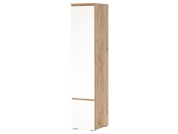 ГРЕТТА Пенал 2СП Дуб Крафт золотой-Белый