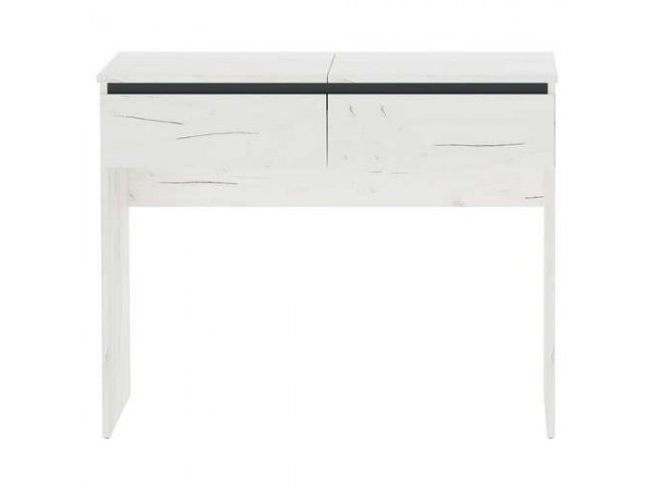 Стол косметический "ГРЕТТА" Крафт белый - Антрацит