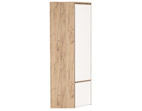 Шкаф угловой 2С "ГРЕТТА" Дуб Крафт золотой-Белый