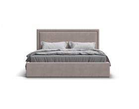 Фрея Кровать без ПМ 160*200 Велюр Монолит латте