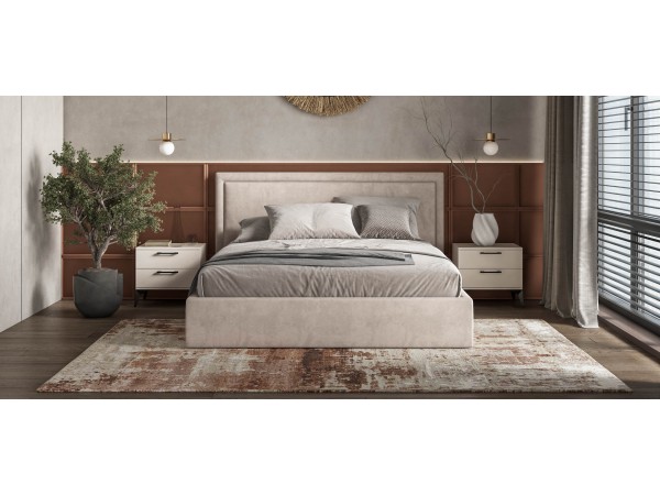 Кровать Фрея 160*200 без ПМ MONOLIT Латте