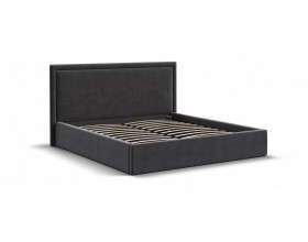 Фрея Кровать без ПМ 160*200 Велюр Монолит серый