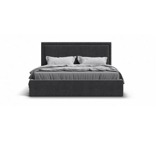 Кровать Фрея 160*200 без ПМ MONOLIT Серая Кровать Фрея 160*200 без ПМ MONOLIT Серая
