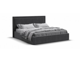 Кровать Фрея 160*200 без ПМ MONOLIT Серая