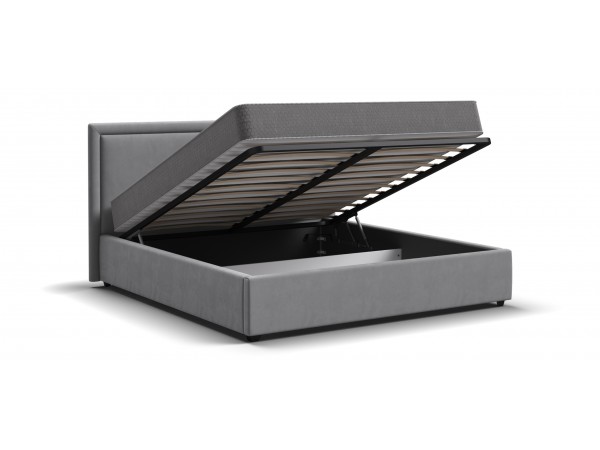 Кровать Фрея 160*200 с ПМ MONOLIT Сталь