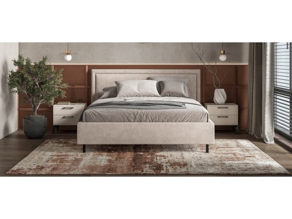 Кровать Фрея 160*200 Слим MONOLIT Латте