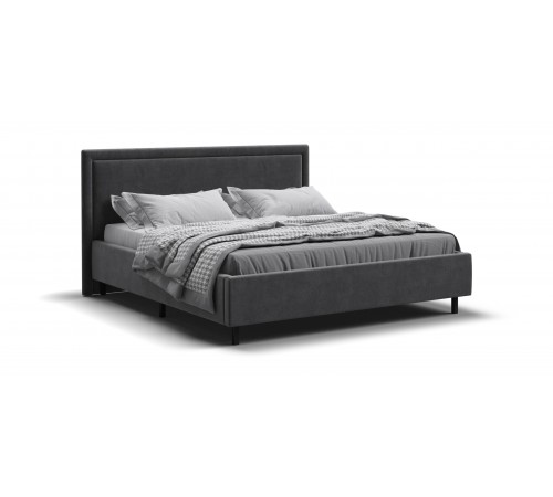 Кровать Фрея 160*200 Слим MONOLIT Серая Кровать Фрея 160*200 Слим MONOLIT Серая