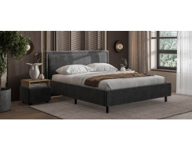 Кровать Фрея 160*200 Слим MONOLIT Серая