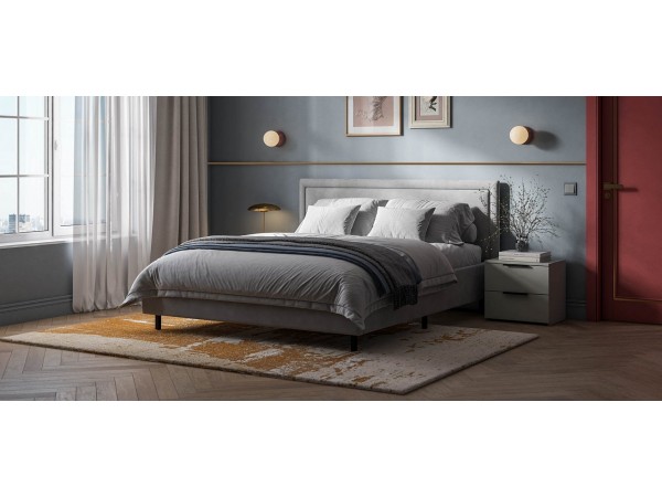 Кровать Фрея 160*200 Слим MONOLIT Сталь