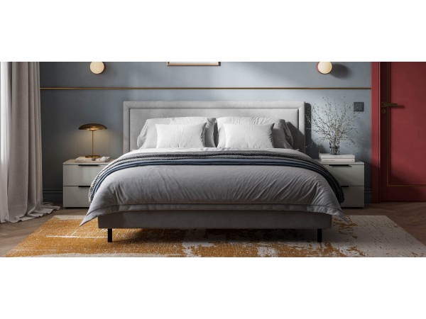 Кровать Фрея 160*200 Слим MONOLIT Сталь
