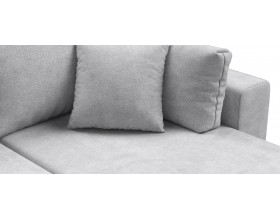 Босс Прайм Макс угловой диван Шенилл Клауд серый