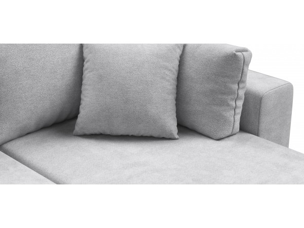 Угловой диван Босс Прайм Макс Шенилл CLOUD грей