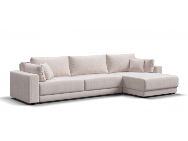 Угловой диван Босс Прайм Макс Вельвет CORD бежевый Угловой диван Босс Прайм Макс Вельвет CORD бежевый