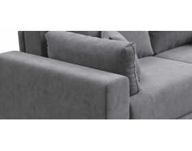 Босс Прайм Макс угловой диван Велюр Роял агат