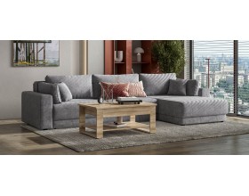 Босс Прайм Макс угловой диван Велюр Роял агат