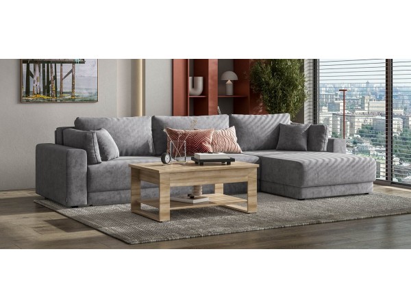 Угловой диван Босс Прайм Макс Велюр Royal агат