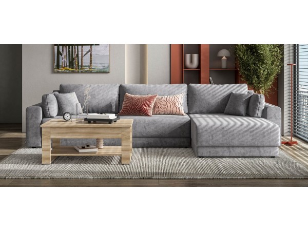 Угловой диван Босс Прайм Макс Велюр Royal агат