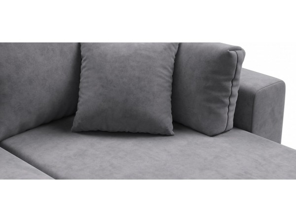 Угловой диван Босс Прайм Макс Велюр Royal агат