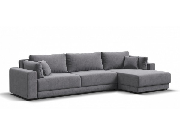 Угловой диван Босс Прайм Макс Велюр Royal агат