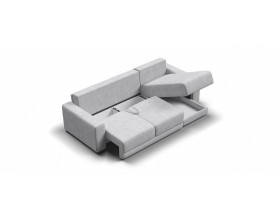 Босс Прайм ХЛ угловой диван Шенилл Клауд серый