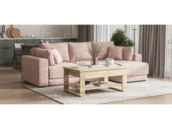 Угловой диван Босс Прайм ХЛ Велюр Royal пион Угловой диван Босс Прайм ХЛ Велюр Royal пион