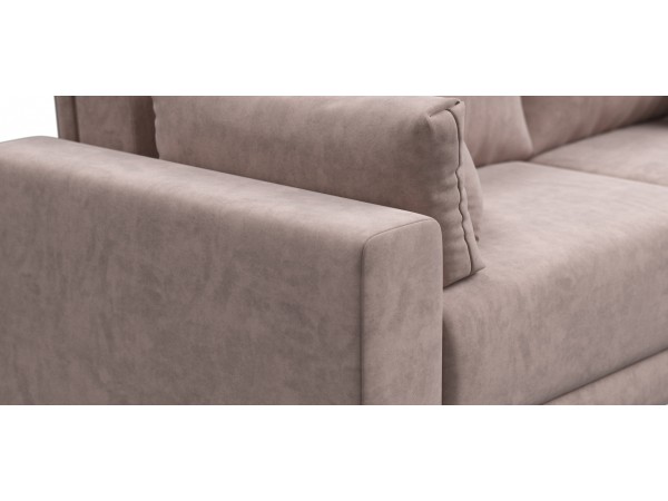 Угловой диван Босс Прайм ХЛ Велюр Royal пион Угловой диван Босс Прайм ХЛ Велюр Royal пион