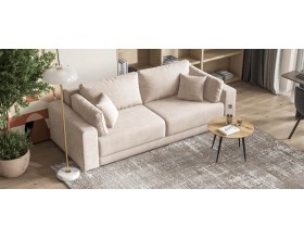 Босс Прайм диван Велюр Монолит латте