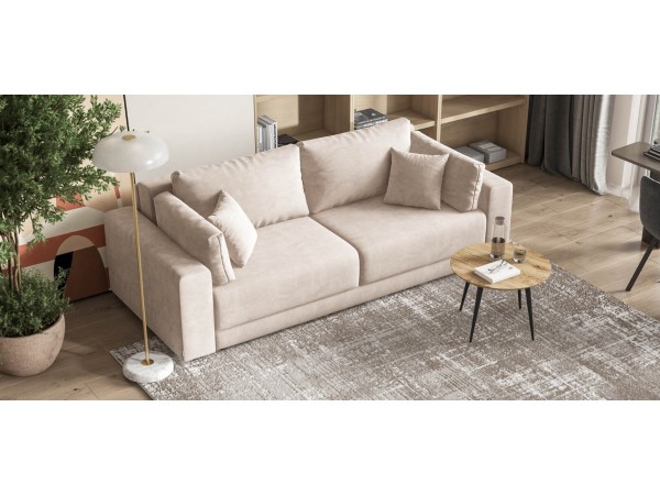 Диван Босс Прайм Велюр Monolit латте Диван Босс Прайм Велюр Monolit латте