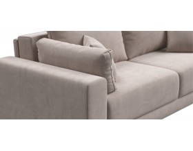 Босс Прайм диван Велюр Монолит латте