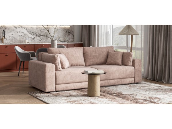 Диван Босс Прайм Велюр Royal пион