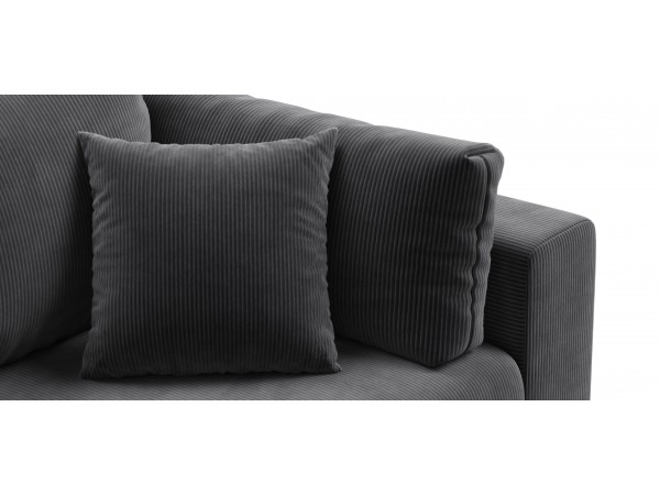 Диван Босс Прайм Вельвет CORD графит