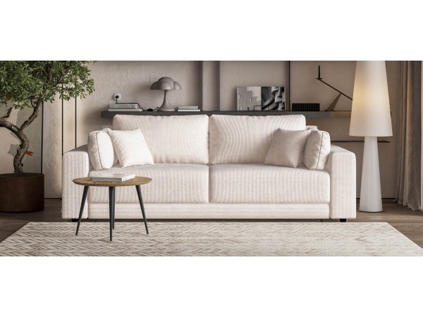 Диван Босс Прайм Вельвет CORD бежевый