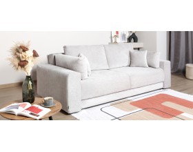 Босс Прайм диван Шенилл Клауд серый