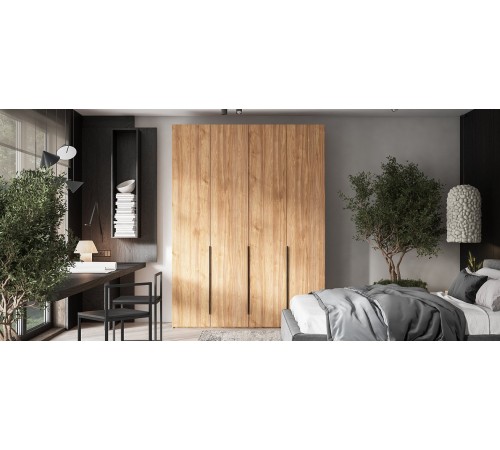 Шкаф BOSS STANDART 180 - 4Д Орех Селект Шкаф BOSS STANDART 180 - 4Д Орех Селект