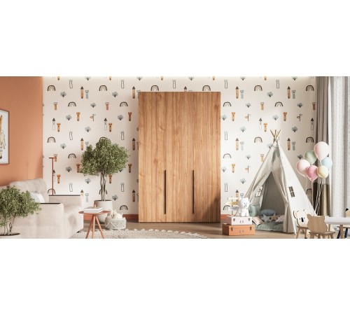 Шкаф BOSS STANDART 150 - 3Д Орех Селект Шкаф BOSS STANDART 150 - 3Д Орех Селект