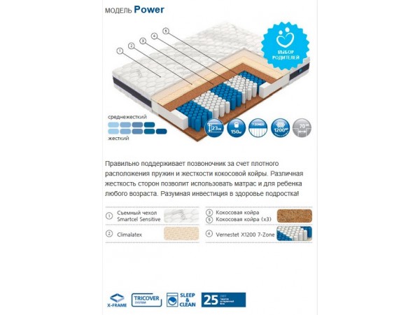 Матрас Power