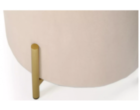 Пуф Шарль Vendetta 01 (Велюр Бежевый)