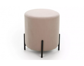 Пуф Шарль Vendetta 02 (Велюр кремовый)