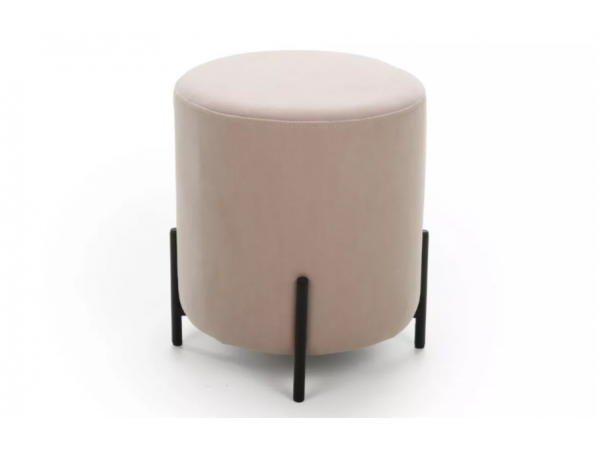 Пуф Шарль Vendetta 02 (Велюр кремовый)