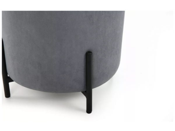 Пуф Шарль Vendetta 09 (Велюр Серый)