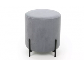 Пуф Шарль Vendetta 09 (Велюр Серый)