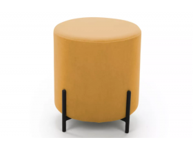 Пуф Шарль Vendetta 12 (Велюр Горчичный)