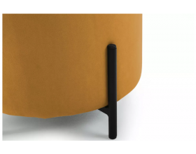 Пуф Шарль Vendetta 12 (Велюр Горчичный)