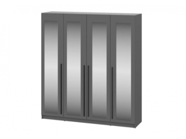 Шкаф Берген ШК-2000 серый графит